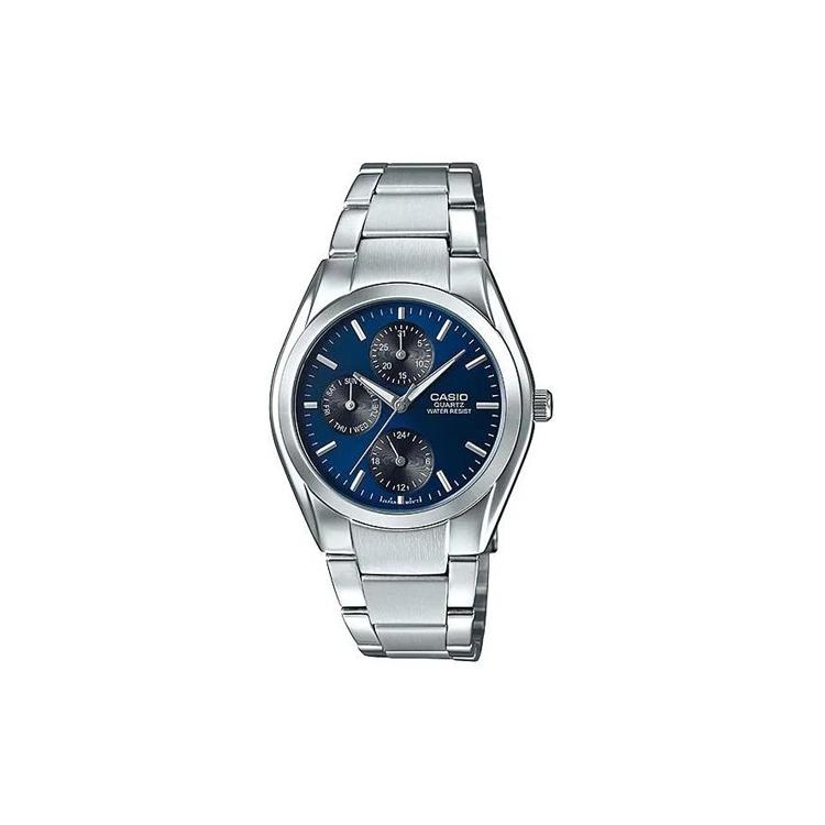CASIO Men Standard Series Blue Watch MTP-1405D-2A MTP-1405D-2A Blue Dial