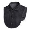 Adjustable Straps Denim Fake Collar Korean Style Turtleneck Fake Collar Retro Shirt Collar  Women