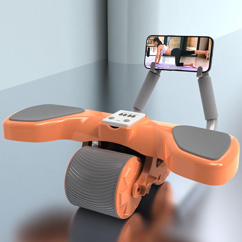 WEZHO Automatic Rebound Ab Roller with Smart Timer