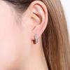 Boucles d'oreilles Clous Argent Sterling 925 Motif Nœud Pour Femmes Filles Bijoux Accessoire Mariage Rencontre Fiançailles Vente Chaude