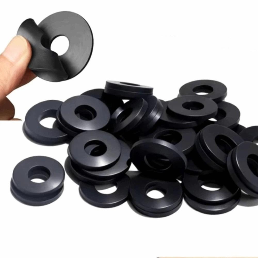 350PCS Waterproof Sealing Gaskets Black Gaskets Assortment Kit Washers Kit  Pipe Repair