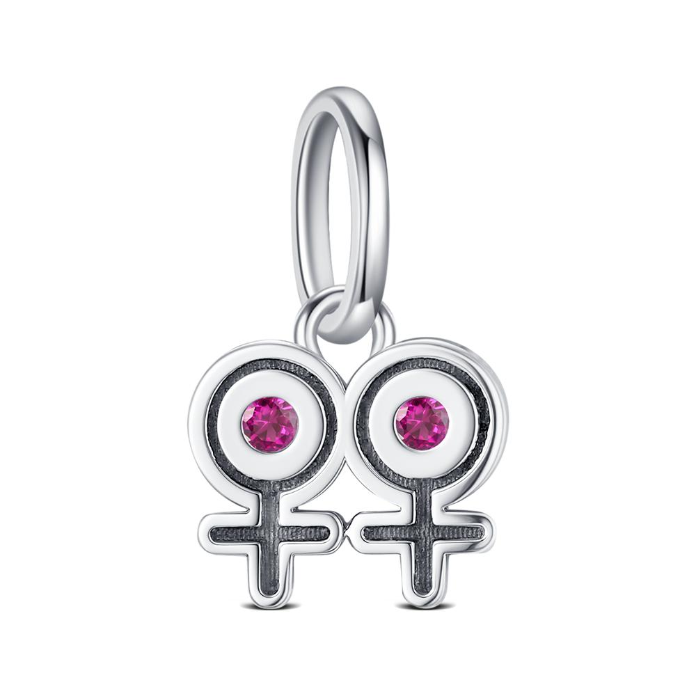 

Мідний Райдужний Шарм ЛГБТК Шарми для Виготовлення Прикрас Підходить до Браслета Щоб Зробити Подарунок З Добрими Побажаннями Для Вираження Любові Рівності