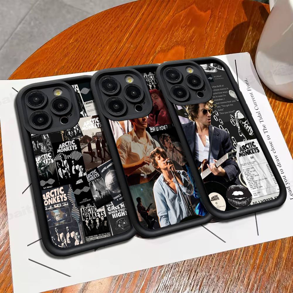 Hot A-Arctic M-Monkeys Band Phone Case For IPhone 17 16 15 14 13 12 11 Pro Max 16E Plus INS Soft Cover