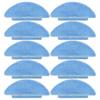 Mop Pad Cloth Wipes Cleaning Tool Suitable For Tikom L9000o Sweeping Part Accessories Rag Mop Robot Vacuum Cleaner 10pcs