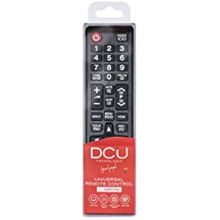 | DCU TECNOLOGIC Télécommande Samsung | Télécommande LCD/LED TV | Compatible avec Samsung TV | Noir