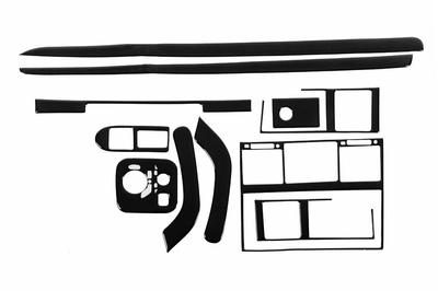 Nakładki na panel Czarny dla Mercedes G class W463 1990-2018