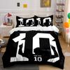 Silhouettes with "Messi 10". Bedding Sets Duvet Cover Sets Duvet Covers Pillowcases(1 * Duvet Cover 2 * Pillowcases Without Duvet Insert)