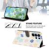For Samsung Galaxy S26 Ultra Case Pattern Print PU Leather Wallet Phone Cover with Wrist Strap