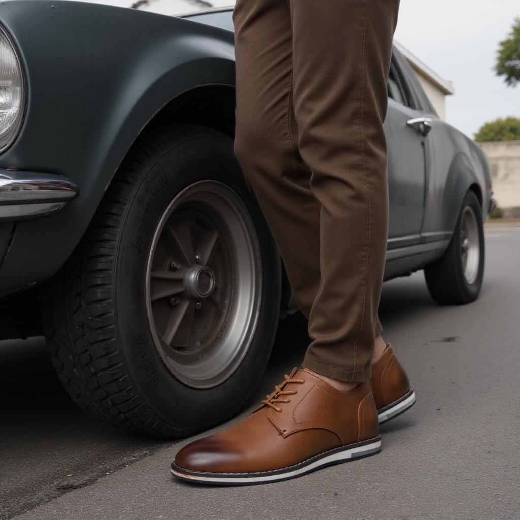 Chaussures Homme Marque 2026 Mode Confortables Chaussures de Luxe