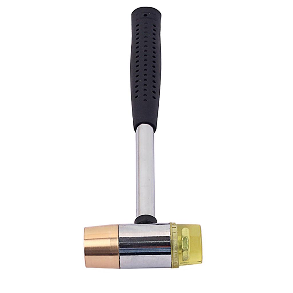 

Fret Hammer Giutar Luthier Hammer Tool With UHMW/Brass Head Music Repair жёлтый