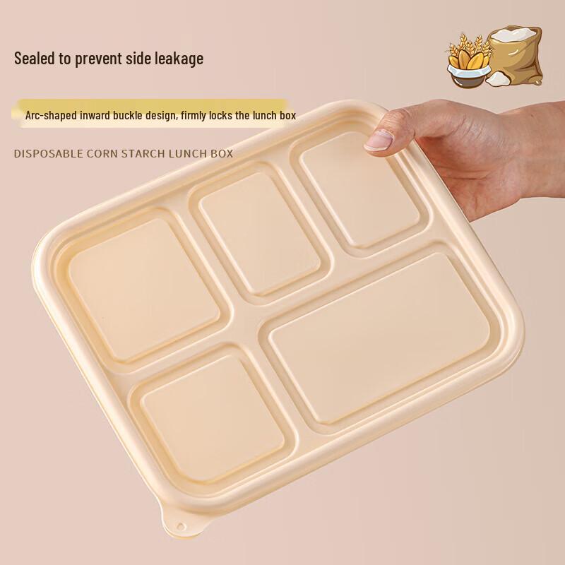 Baijie Corn Starch Disposable Lunch Boxes