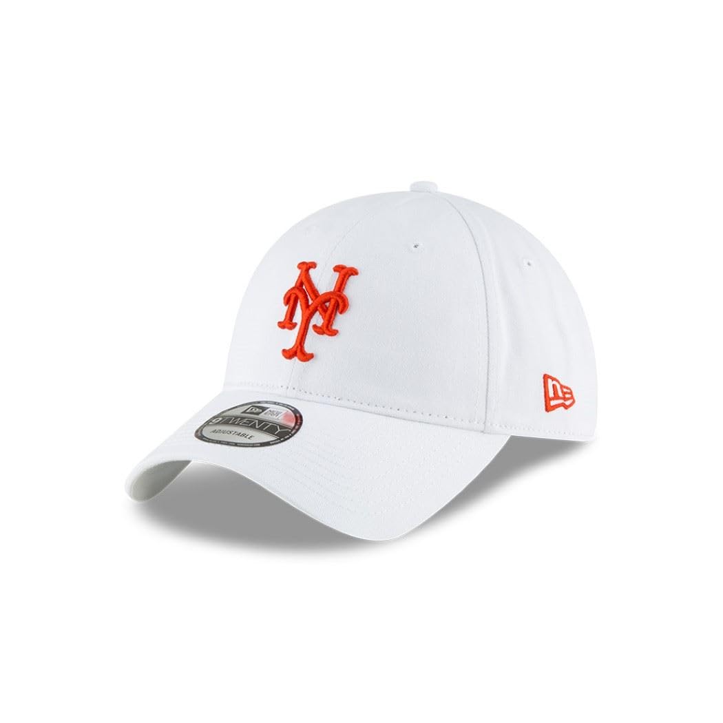 

NEW ERA 9Twenty Strapback Cap - New York Mets White Free Size