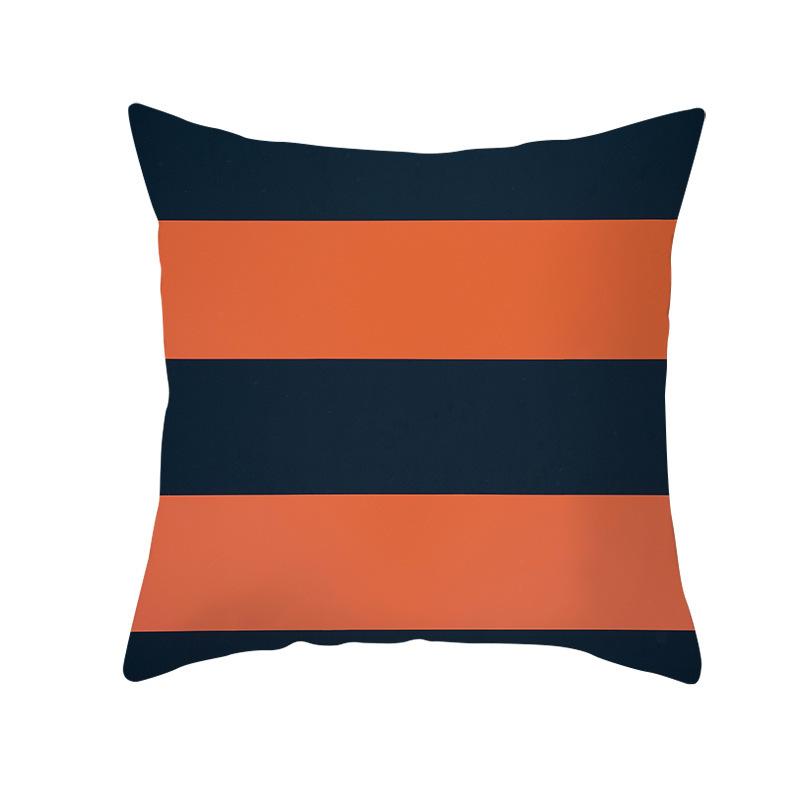 Funny Halloween Pillow Cover Wish Home Living Room Sofa Cushion Cover Fun Printed Peach Skin Pillow