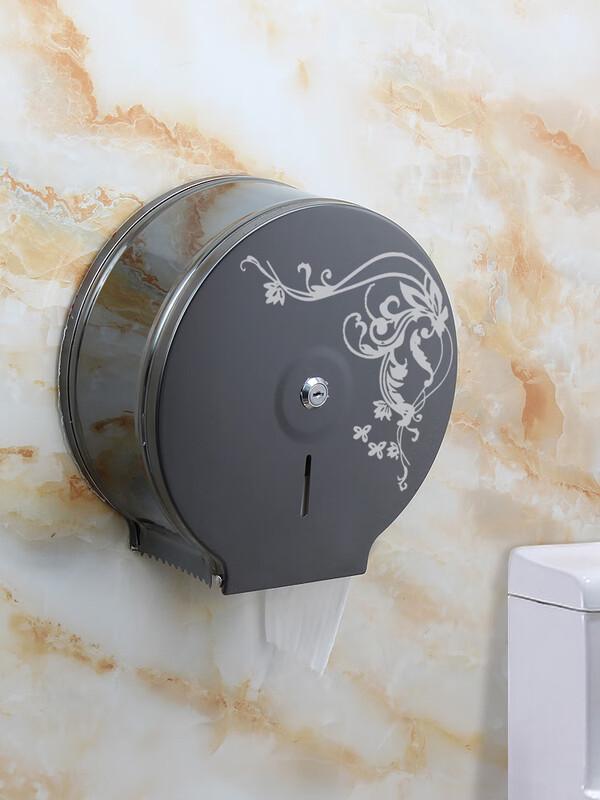 Stainless Steel Wall-Mounted Jumbo Roll Tissue Dispenser