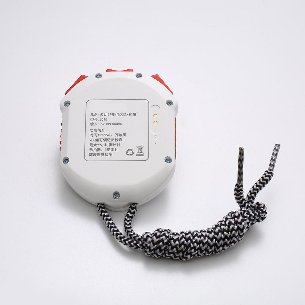 Professional Handheld LCD Digital Stopwatch Timer for Athletic Electronic Chronograph Waterproof Accurate Sports Watch