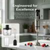 Five-in-One Handheld Electric Food Processor with Stainless Steel Blade