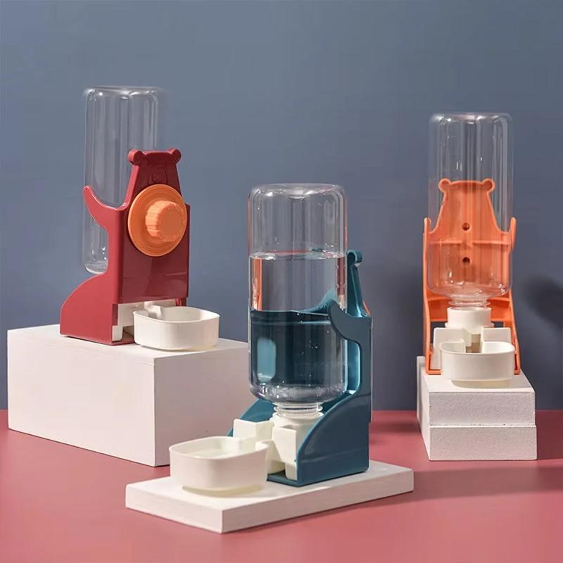 Hanging Pet Drinker Automatic Water Dispenser For Small Animal Pet Adjustment Pet Water Bottle For Parrots Birds Rabbits Cat Dog