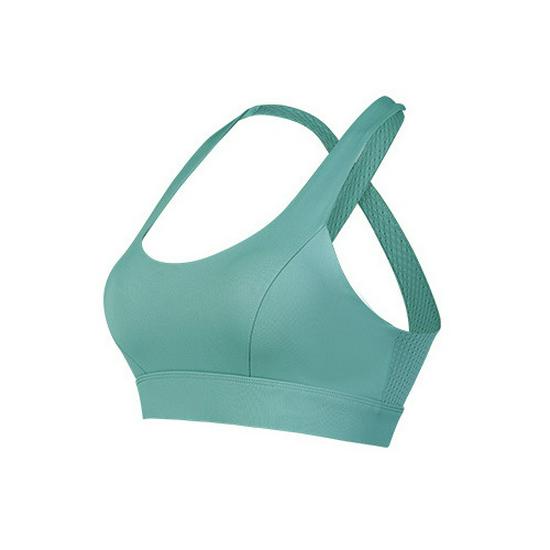 Women's Shockproof Nude Sports Bra with Back Support & Latex Pads for High-Impact Activities, Running, & Yoga