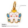 Fashionable Stainless Steel Tooth Pendant - Life Series Jewelry Accessory for Women