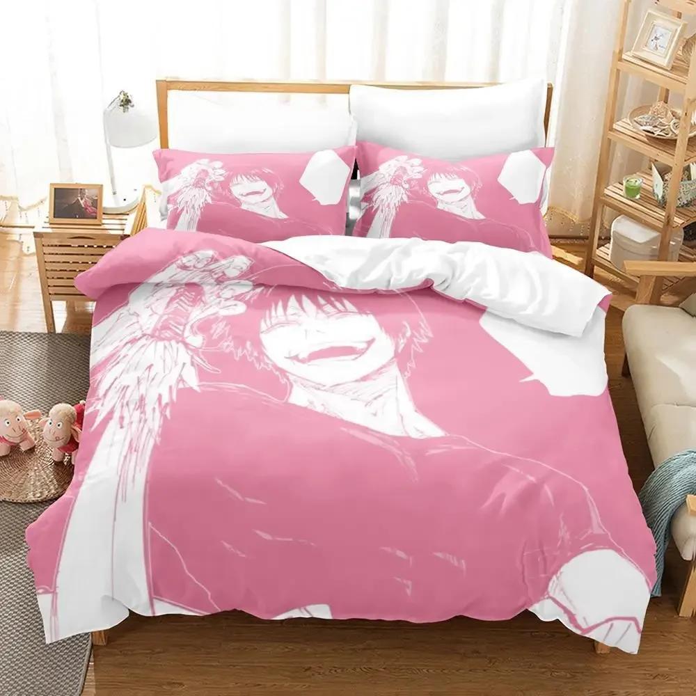 New Toji Fushiguro Jujutsu Kaisen Bedding Set Single Twin Full Queen King Size Bed Set Aldult Kid Bedroom Duvet Cover Sets Anime
