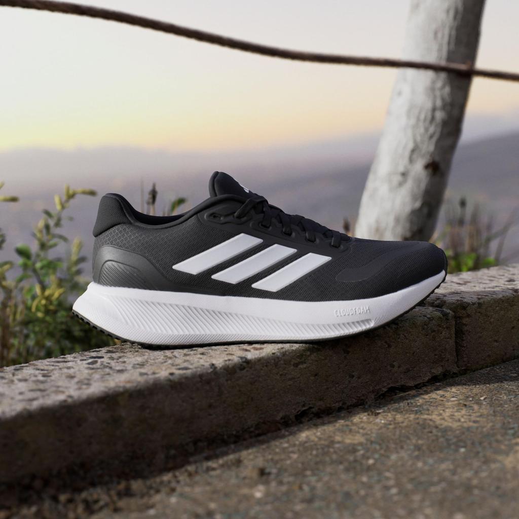 adidas Core Size Women's Sneakers, Black/Cloud White/Core Black, 23.5cm