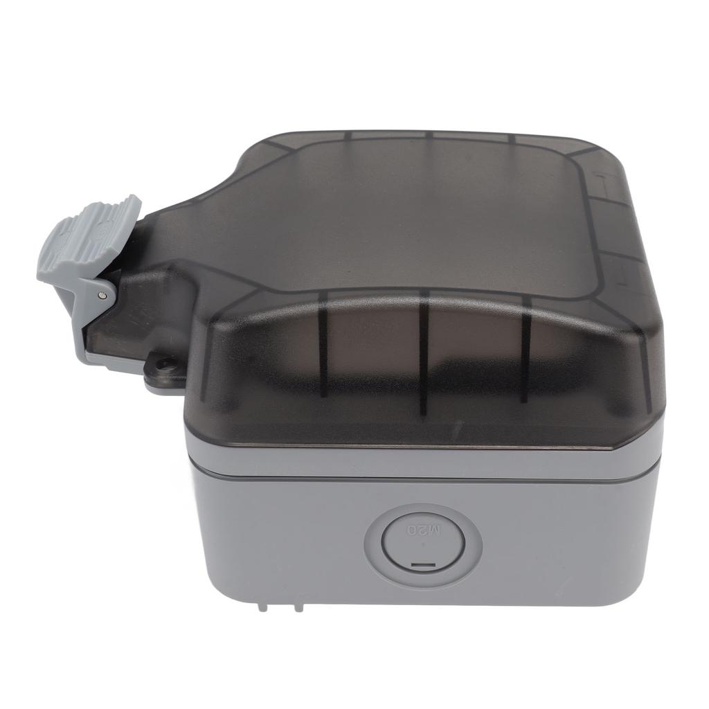 IP66 Venkovní Vodotěsná Spínací Zásuvková Krabice Povrchová Montáž Odolná proti Stříkající Vodě Prachotěsná Nabíjecí Zásuvka