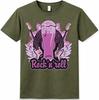 Rock N Roll T-Shirt Beer and Guitars Graphic Music Lover Tee
