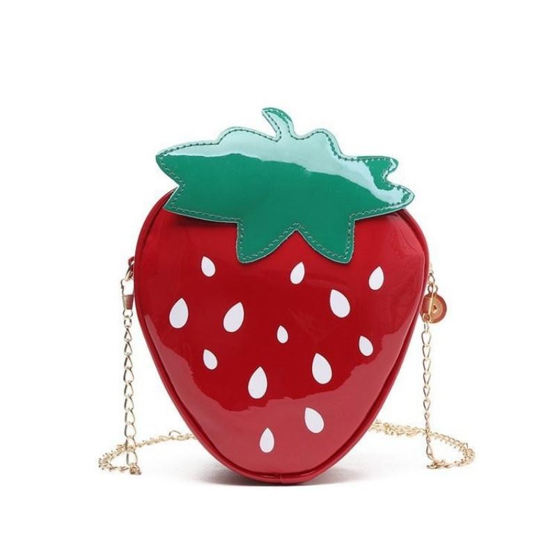 Summer Light Luxury Strawberry Crossbody Bag Cute Shoulder Bag Vertical Mobile Phone Bag Versatile For Women 980₽