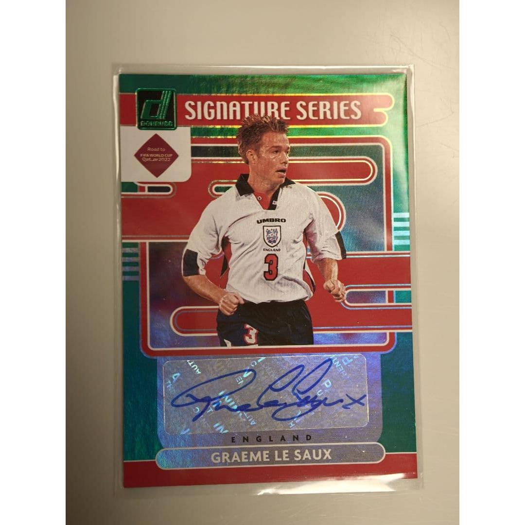Used [Autograph] Panini Donruss Le Saux England National Soccer