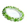 8mm Glazed Frosted Glass Bead Two-Color Wrap-Around Student Bracelet