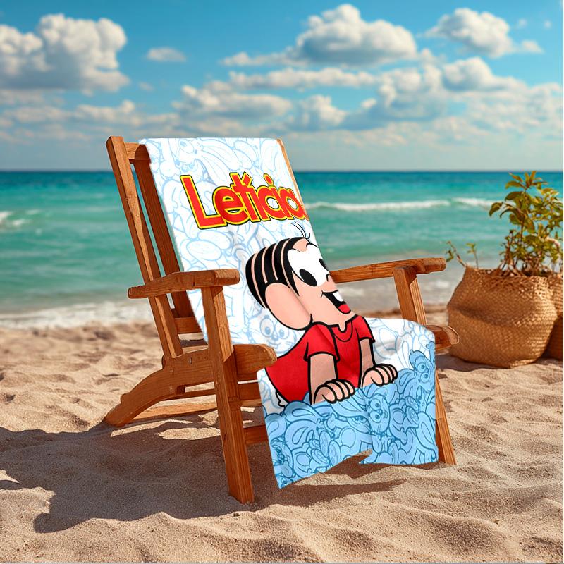 Monica's Adventures In Colorful Land Beach Towel Microfiber Beach Towel,Lightweight and Quick-Dry,for Summer Travel,Swimming Pool Fan Birthday Gift