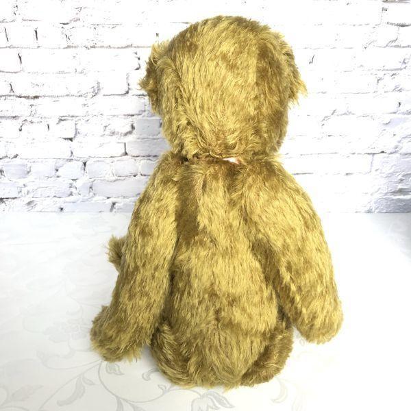 [USED] OOAK Teddy Bear with Glass Eyes by Hippie Coco, UK 1