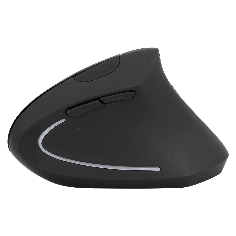 Vertical Mouse Wireless Ergonomic Colorful ABS Upright Office Mouse with Receiver J‑5