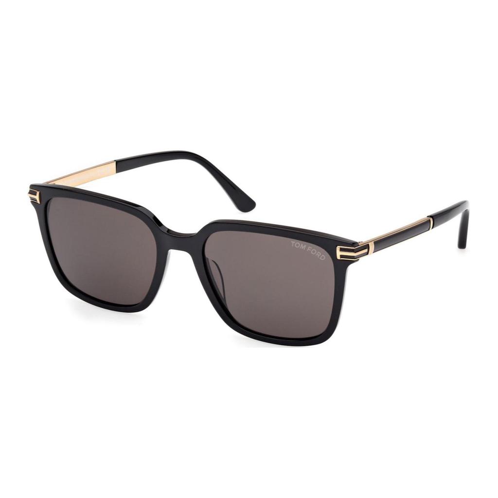 TF Full Frame Design Rectangular Sunglasses Men sunglasses Black FT1183