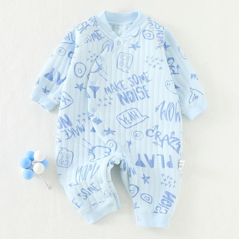 Baby Cotton Snowsuit With 3layer Warmth For Newborns And Infants