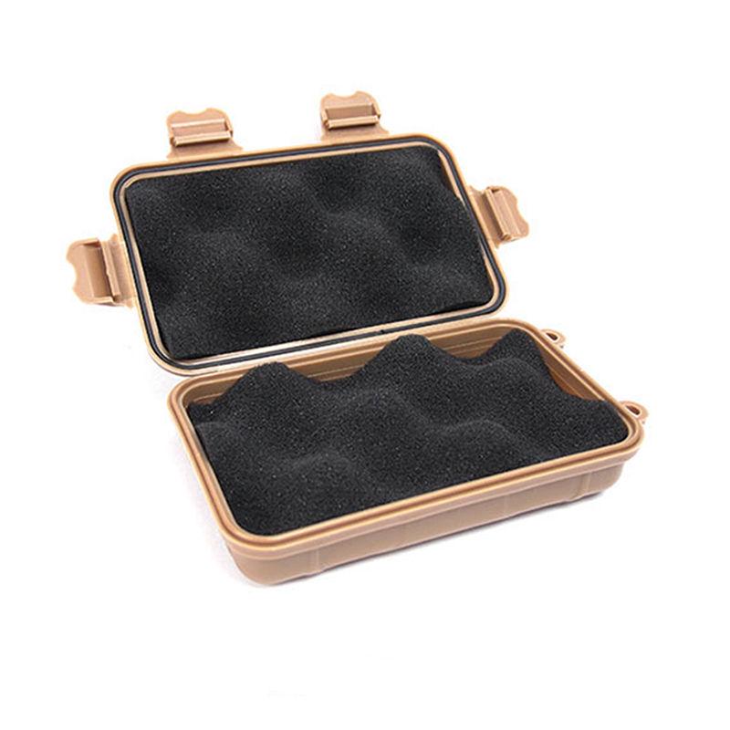 1PC Storage gaine Portable Storage Box Camping Equipment Survival Sealed Box Multifunctional EDC Toolbox Outdoor Waterproof