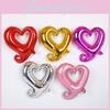 Premium Quality Hook Heart Helium Foil Balloon For Unforgettable Events And Celebrations