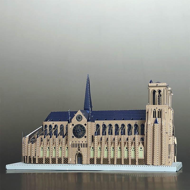 

Notre-Dame de Paris 3D Metal Puzzle Model