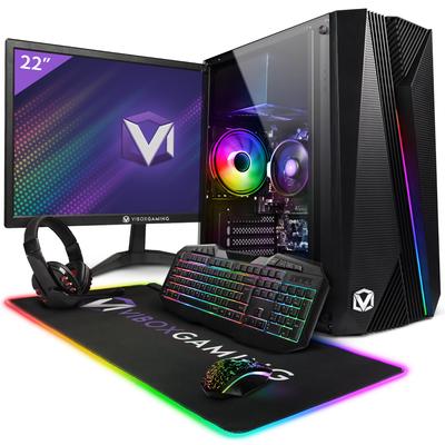Vibox VI-16 Gaming PC Complet • Ryzen 3 3200G 4,0 GHz • Radeon Vega 8 • 8GB RAM • 480GB SSD • Linux • WiFi