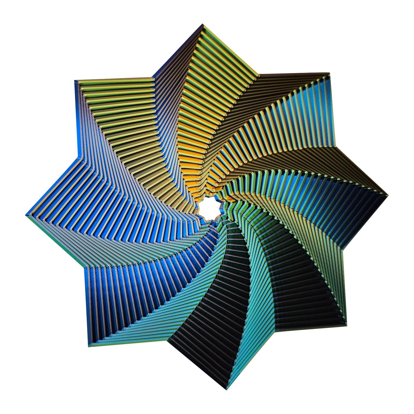 

3D-іграшка, восьмикутна спіральна іграшка, 3D-друкована іграшка, 3D-друкована восьмикутна шестерня, інструмент для медитації, сенсорні іграшки для дорослих One Size зелений