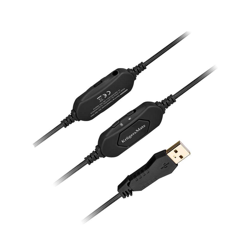 Kruger&Matz RGB Gaming Headphones with Microphone