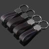 Porte-clés Multifonctionnel Cuir Fourrure Anti-Perte Bijou de Voiture Porte-clés Anniversaire Hommes