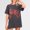 Plus Size Summer Womens Retro 80s Vampire Movie Horror Lost TShirt Cotton Breathable Stylish Versatile Street Style Oversized