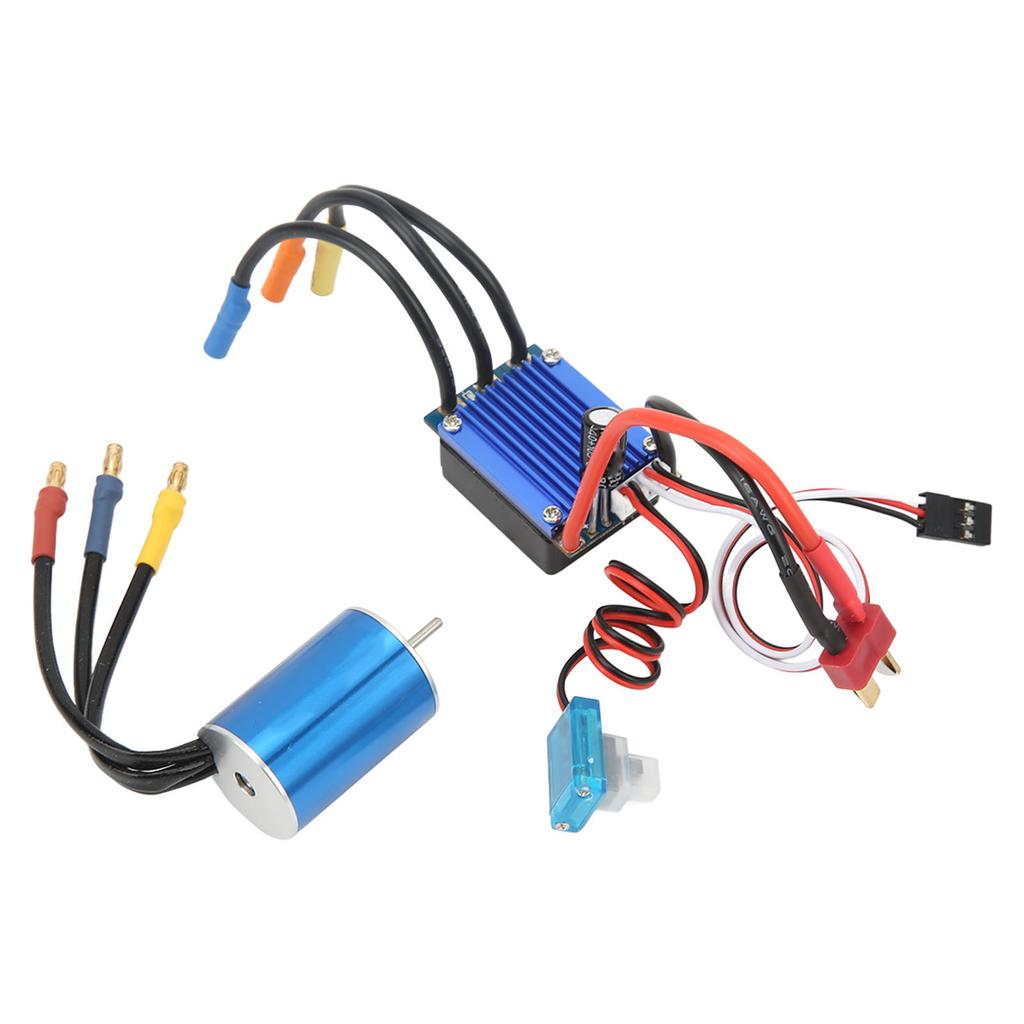 2435 4500KV Brushless Motor 25A Brushless ESC RC Upgrade Combo for Traxxas for HSP for Wltoys 1/16 1/18 RC Car