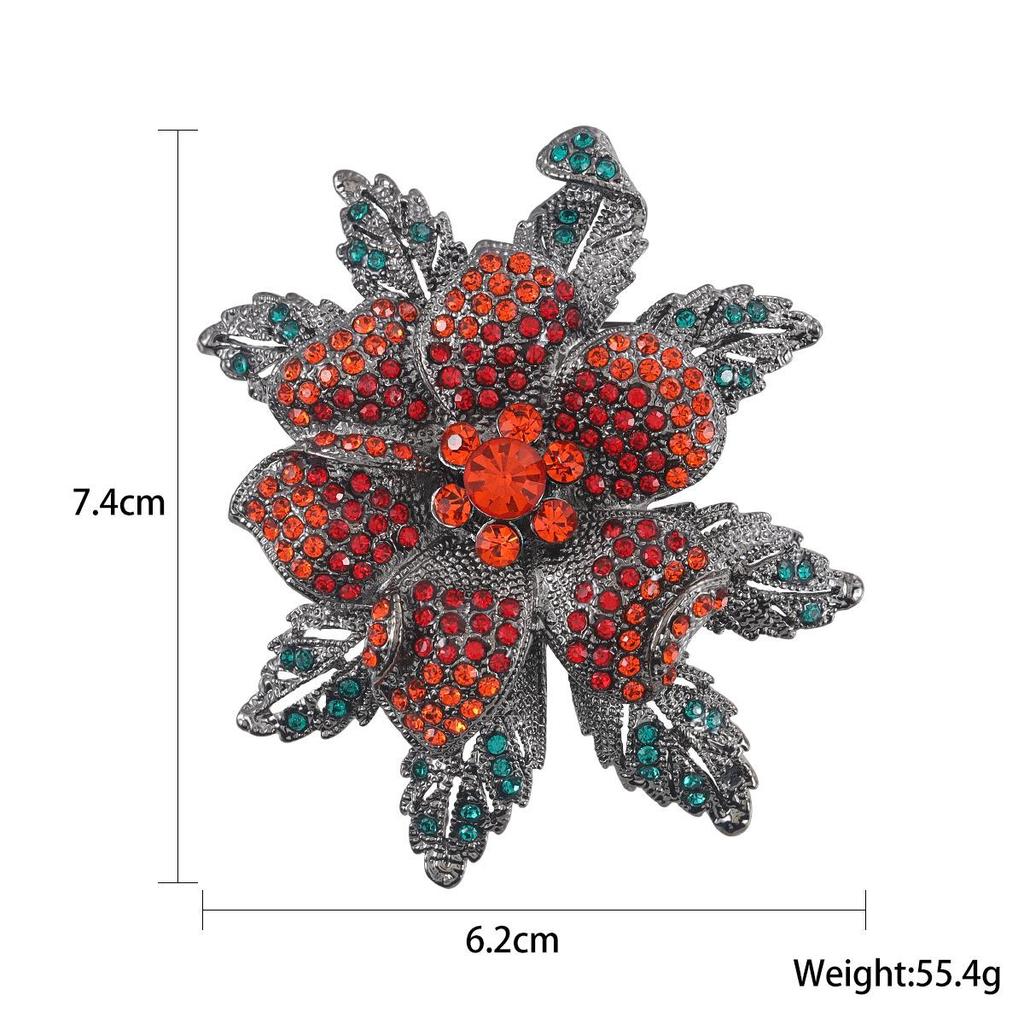 Baroque Gold Pearl Brooch: Vintage European & American Court Style Accessory