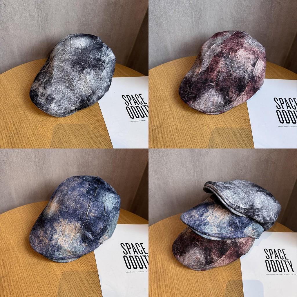 Retro Japanese Style Cap With Breathable Cotton Blend For Summer Casual Wear