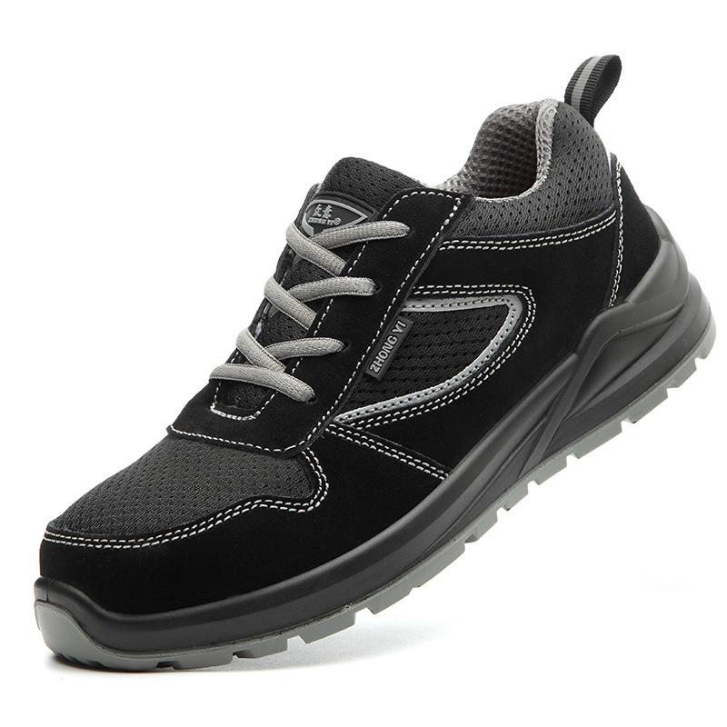 

Обувь для трудового страхования Мужская защитная обувь для защиты от ударов и проколов 46