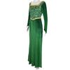 Movie Princess Fiona Cosplay Women Costume Green Dress Outfits Halloween Carnival Party Role Disguise Playing Clothes