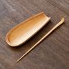 Natural Tea Ceremony Accessories Vintage Tea Needle Cha Ze Bamboo Tea Scoop  office