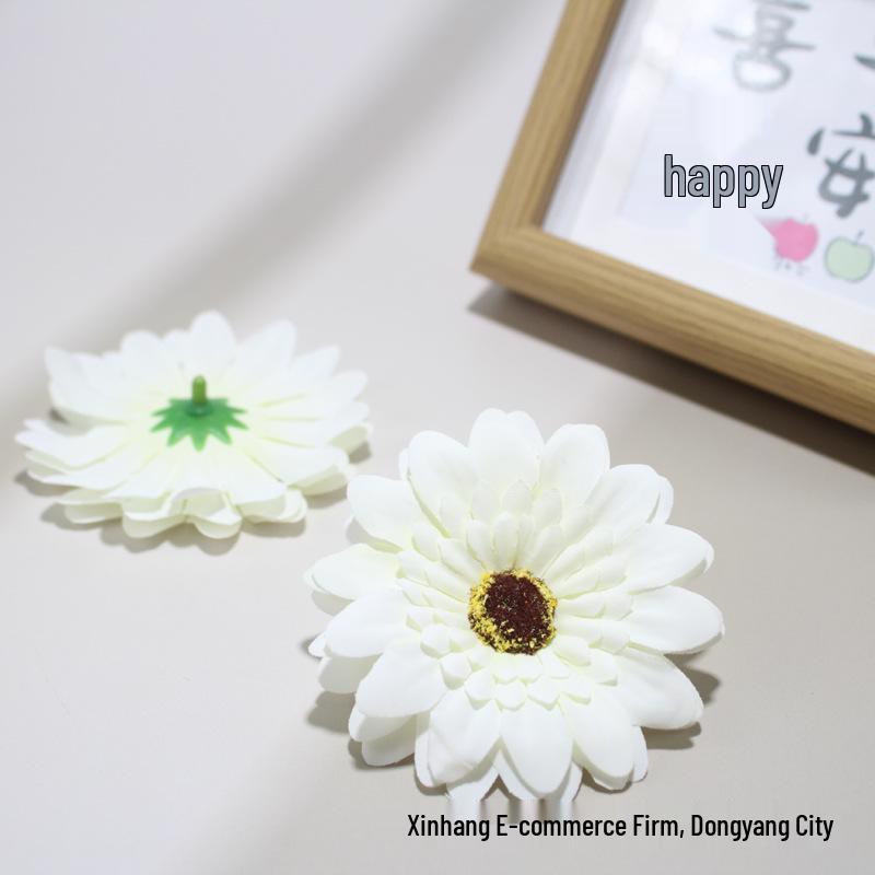 Decorative African Daisy & Persian Chrysanthemum Hair Accessories & DIY Flower Arrangement Props